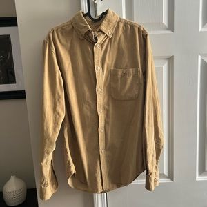 Medina corduroy button down Sz Small